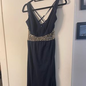 Medium Maniju navy blue gown